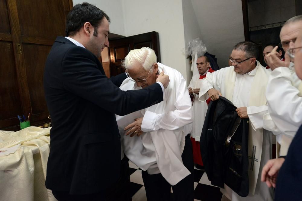 Homenaje al Padre Ángel en La Rebollada