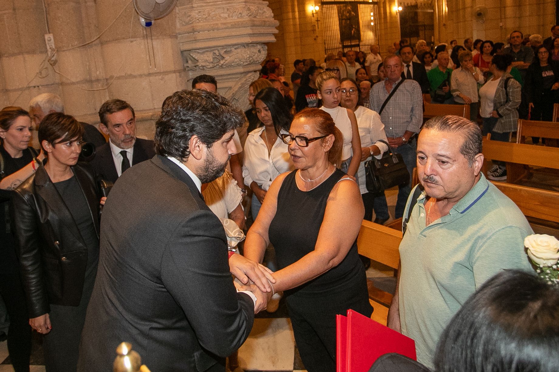 Funeral la Catedral de Murcia por las trece víctimas del incendio en las discotecas Atalayas