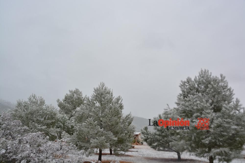 Nieve en el Altiplano murciano