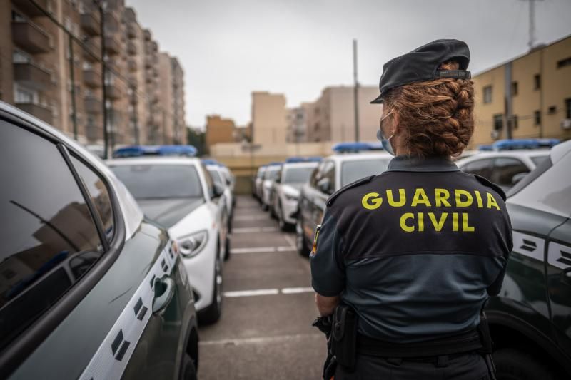 Presentación de nuevos vehículos de la Guardia Civil