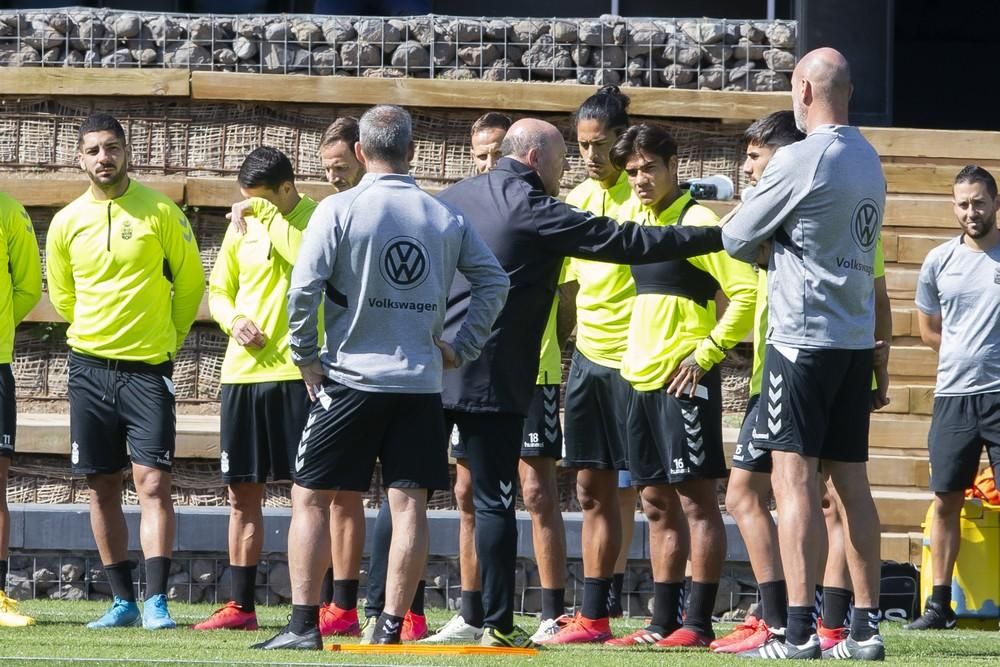 Entrenamiento de la UD Las Palmas