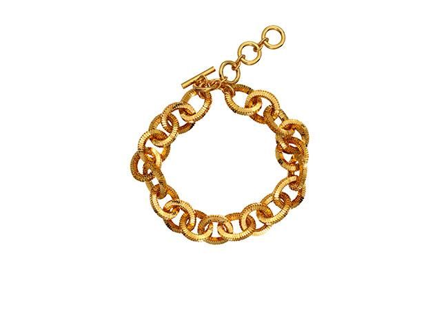 Todas las imágenes de la colección de Moschino x H&M: pulsera eslabones