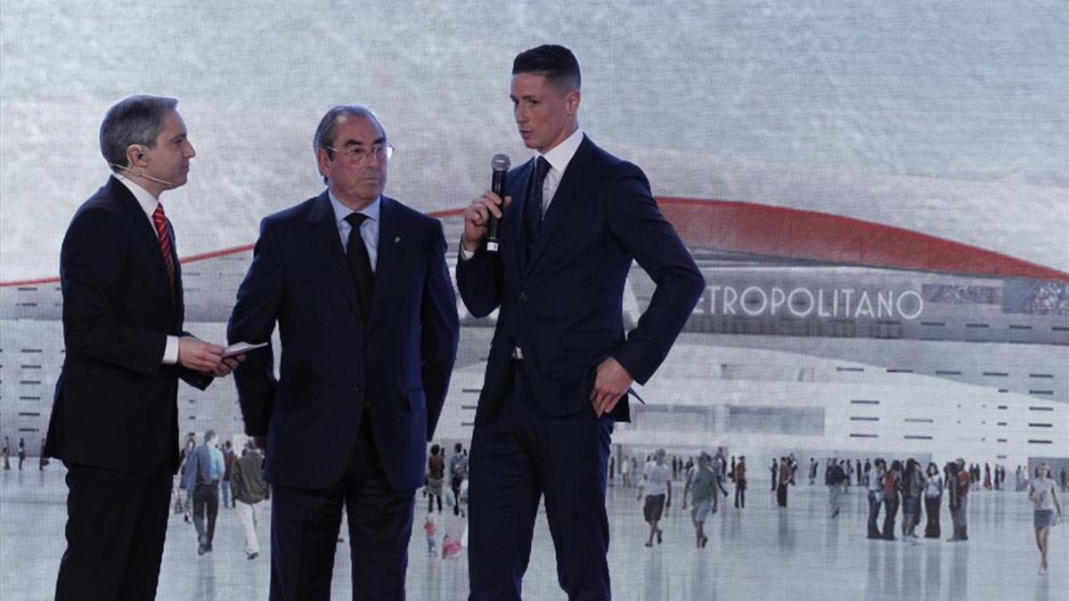 Fernando Torres destacó que el nuevo campo se llame Metropolitano