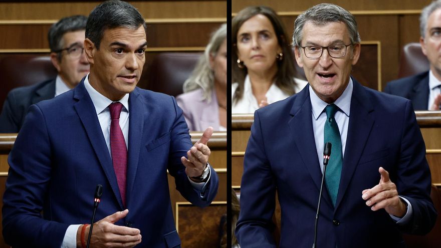 Feijóo a Sánchez: &quot;Censura y persecución a quién ose criticarle, no se veía una cosa así desde Franco&quot;
