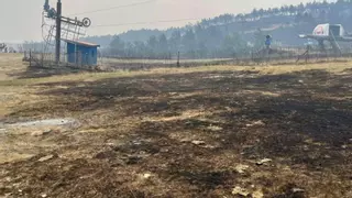 La Estación de Manzaneda sobrevive: el entorno arde, pero el corazón resiste