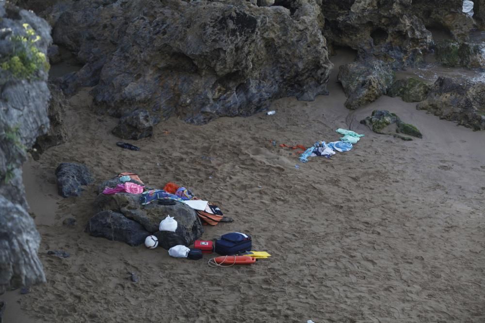 Fallece un joven en la playa de los Curas, en Perl