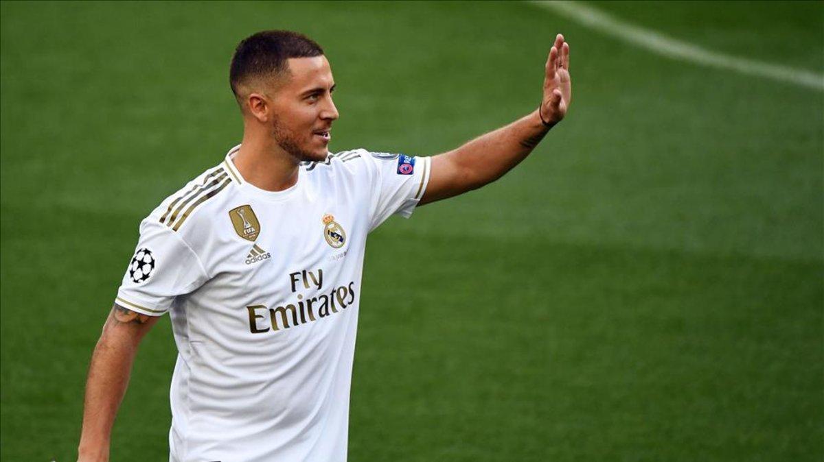 Hazard llegó al Madrid el pasado verano