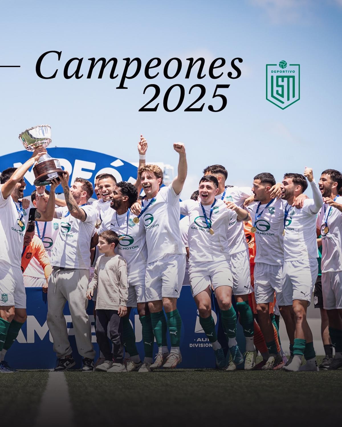 Deportivo LSM, campeones de la cuarta división de Uruguay en 2025