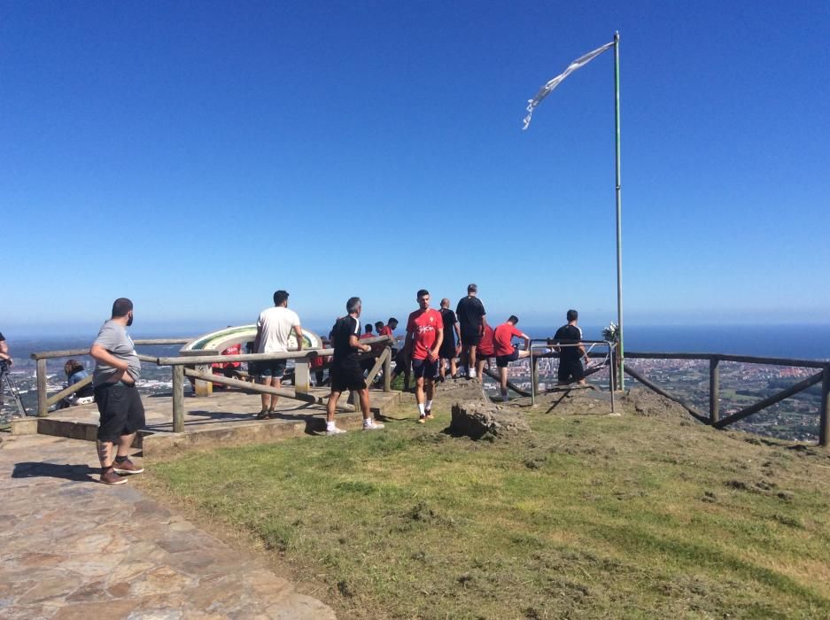 El Sporting en el Picu del Sol