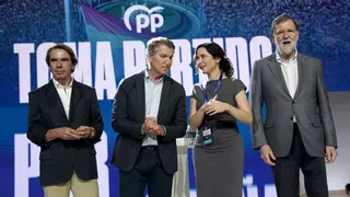 La foto de los cuatro