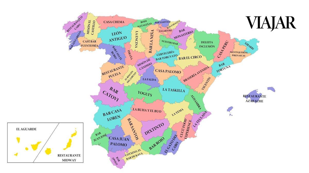 Un recorrido por las mejores tortillas de patatas de España.