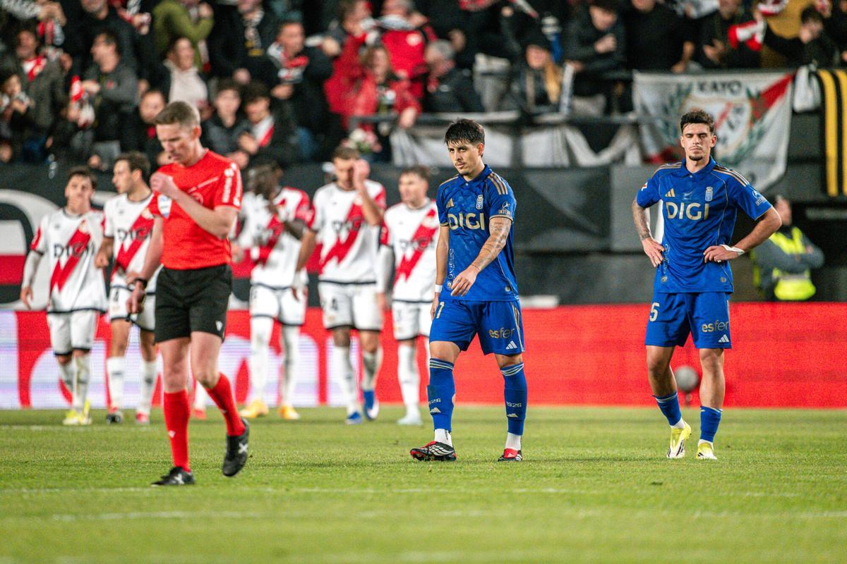 Así fue el partido entre el Rayo Vallecano y el Real Oviedo
