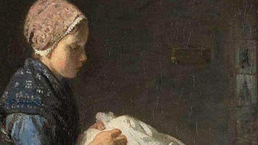 ´La pequeña costurera´, de Isräels, formará parte de la muestra.