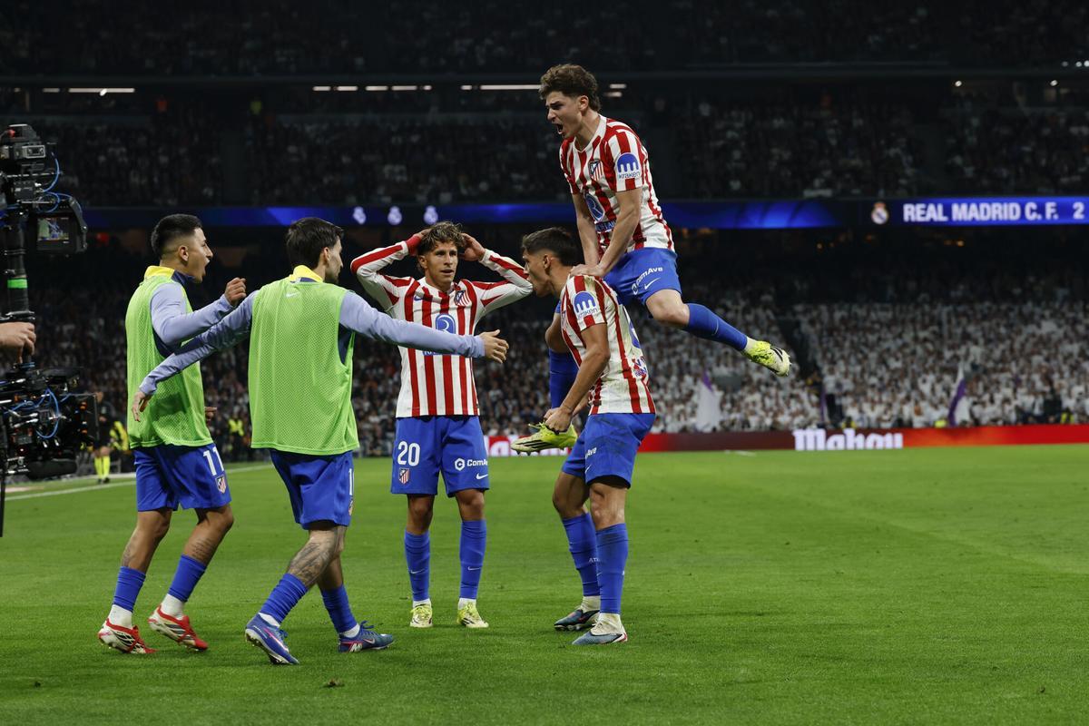 Real Madrid-Atlético de Madrid.