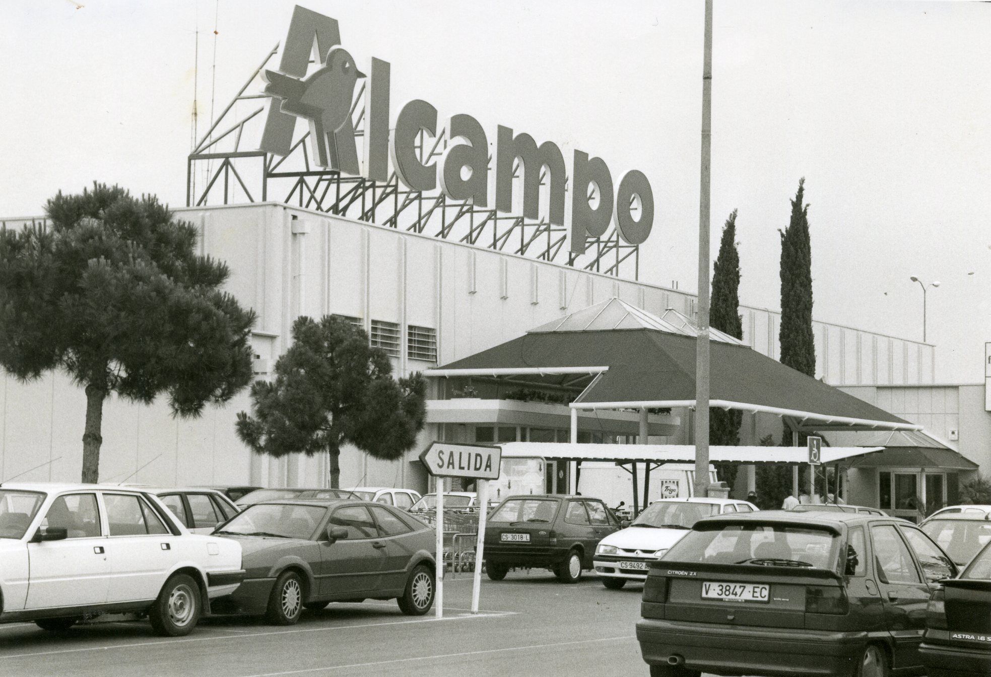 Fotos históricas de Alcampo en Castellón con ocasión de su 40 aniversario