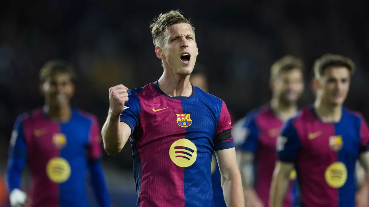 El momento de Dani Olmo