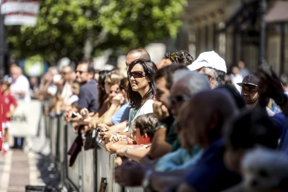 Partido de exhibición del Torneo Dionisio Nespral entre Pablo Carreño y Albert Montañés en el Paseo de Begoña