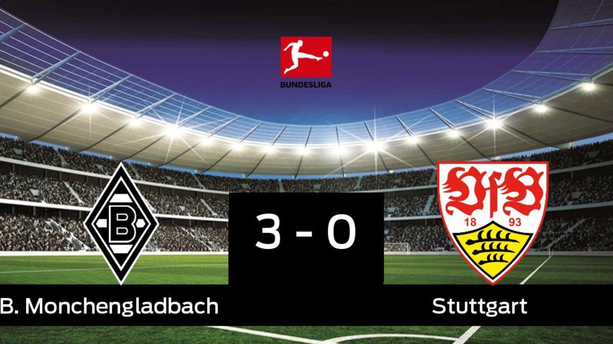 El Borussia Monchengladbach gana en el Borussia-Park al Stuttgart