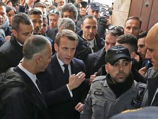 La misma bronca de Macron con la policía israelí que Chirac protagonizó hace 23 años