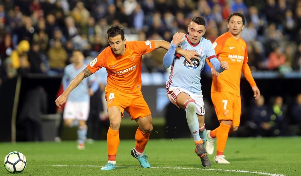 La galería de imágenes del empate entre el Celta y el Málaga en Balaídos