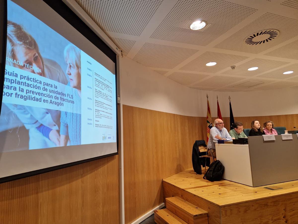 Un momento de la presentación de la guía a los profesionales, hace unos días.