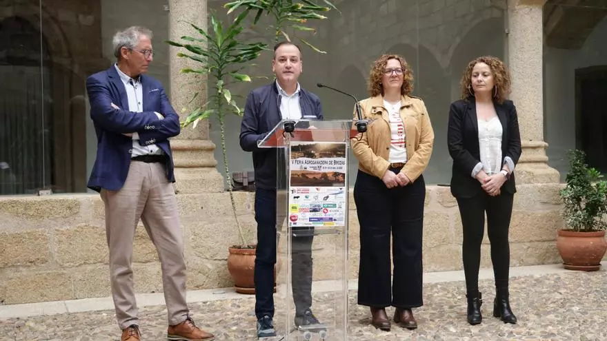 Presentación de la Feria Agroganadera de Brozas