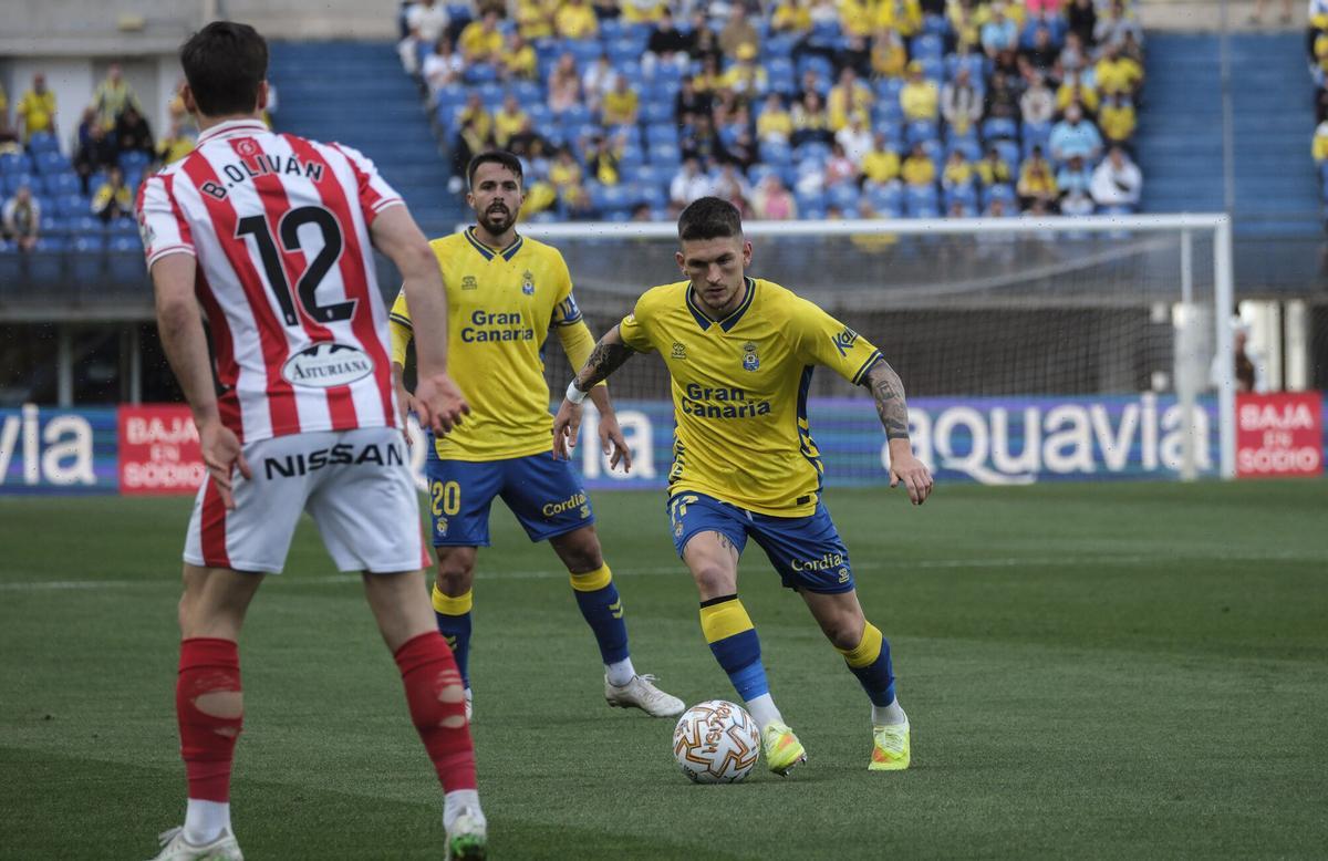El UD Las Palmas-Sporting de Gijón, en imágenes El UD Las Palmas-Sporting de Gijón, en imágenes