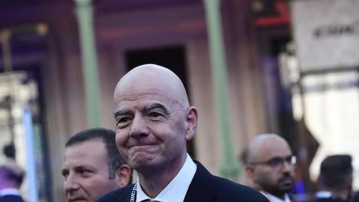 El presidente de la FIFA, Gianni Infantino