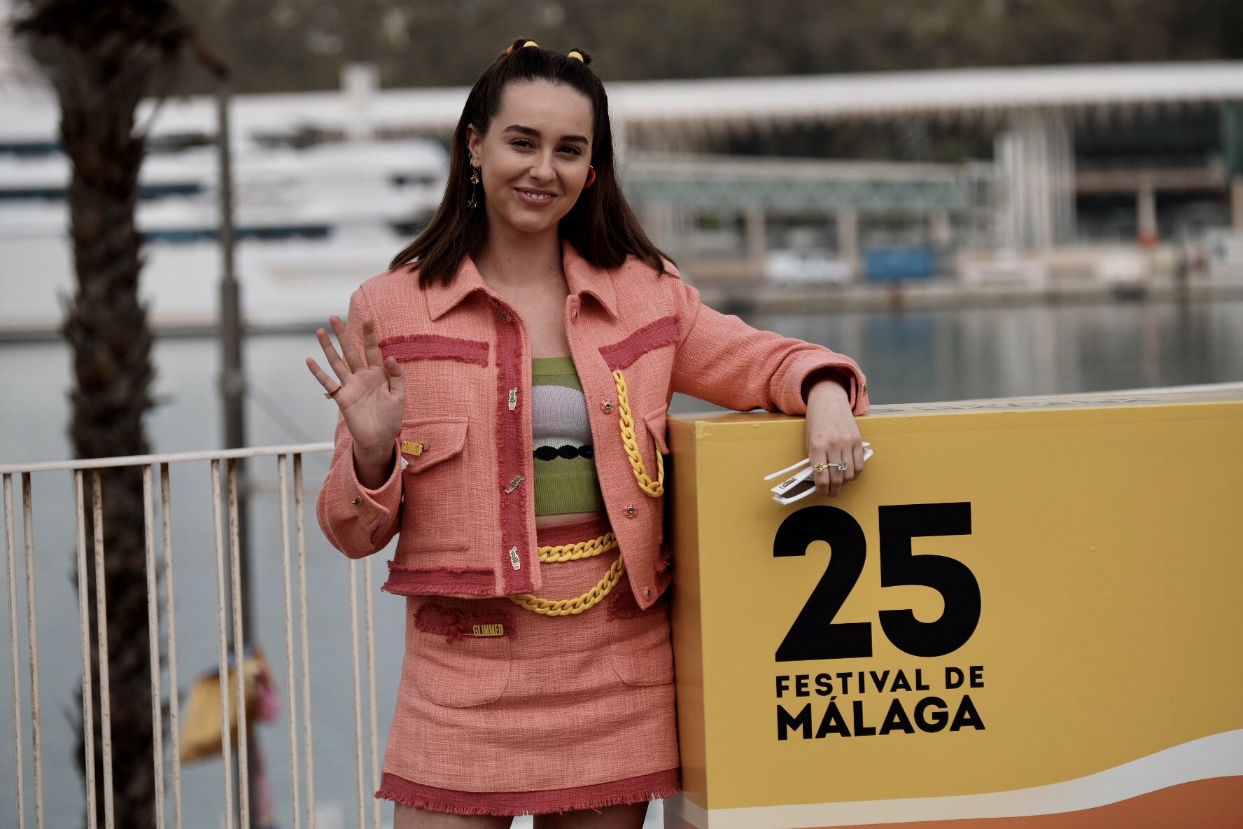 Photocall del equipo de 'Llenos de gracia' en el Festival de Málaga