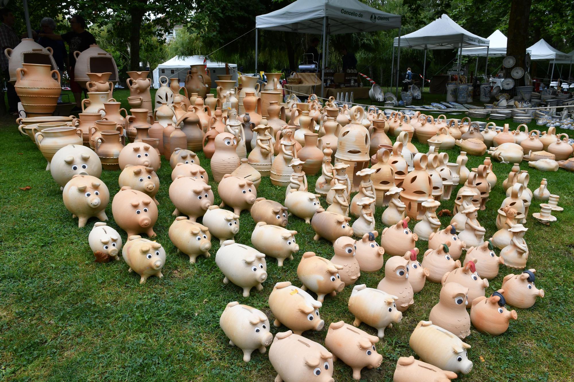 Inauguración de la Feira de Olería Alfaroleiros