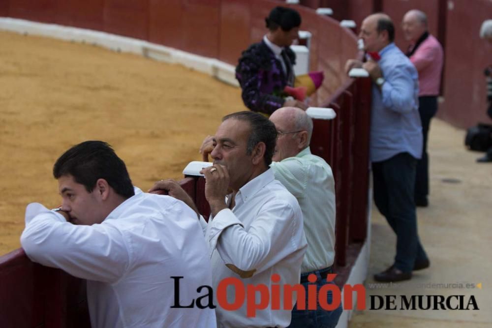 Ambiente en la Condomina durante la novillada de l