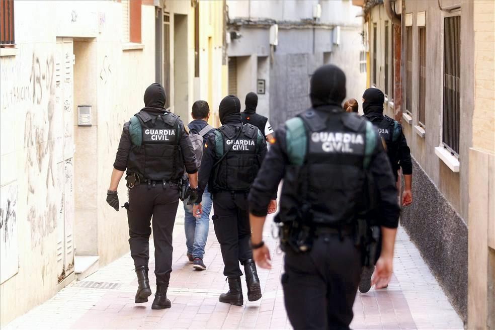 Operación contra el narcotráfico y el blanqueo de capitales en Zaragoza