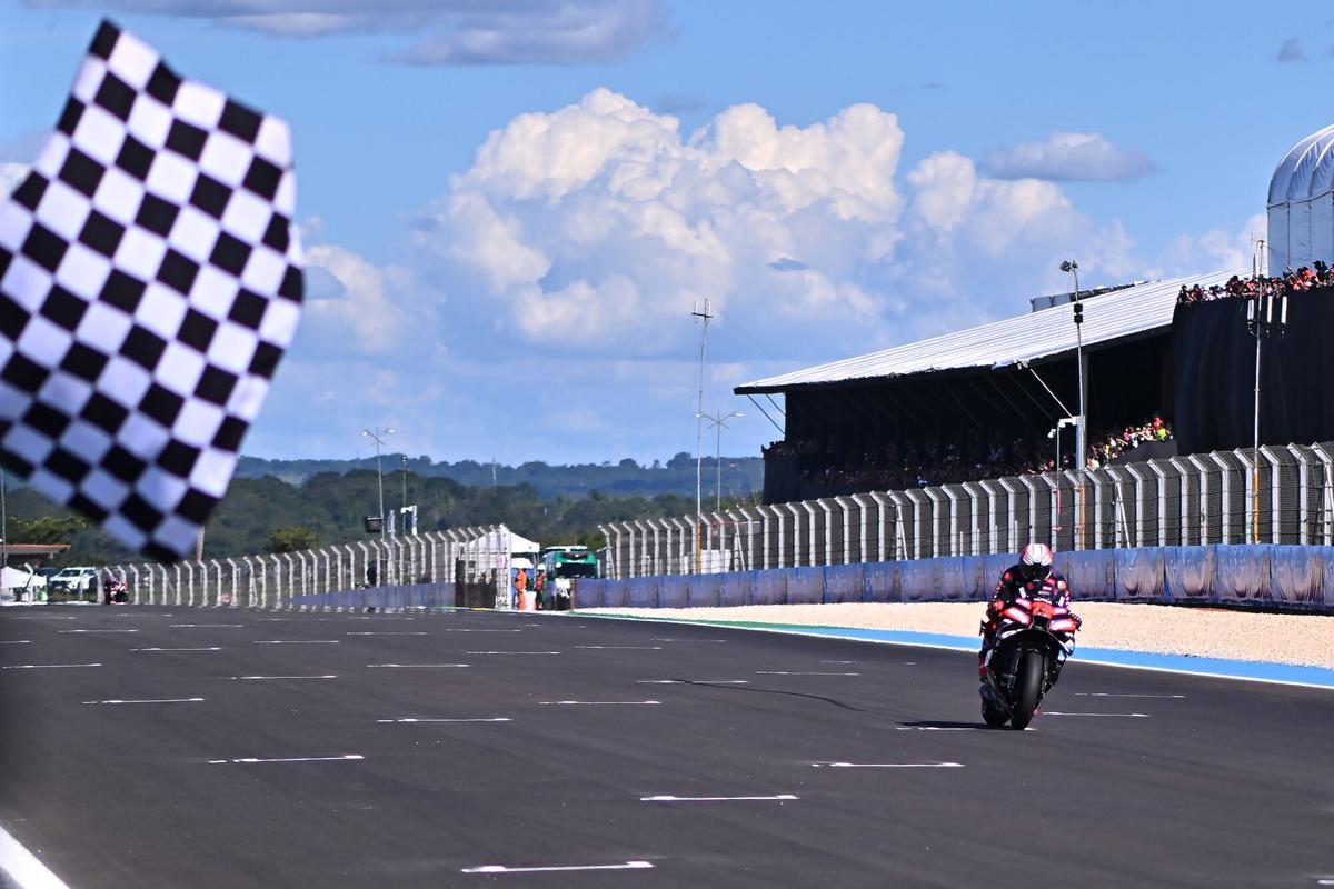 La carrera del GP de Brasil, en imágenes. La carrera del GP de Brasil, en imágenes.