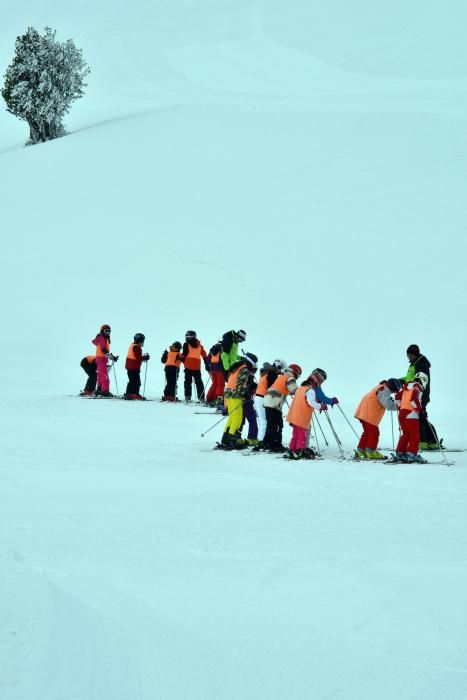 Reapertura de la temporada de esquí en Pajares