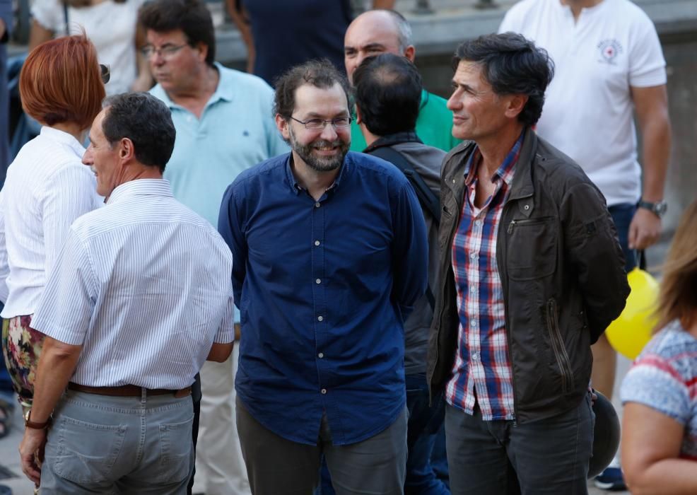 Los funcionarios de justicia se manifiestan en Oviedo tras rechazar la oferta del Principado