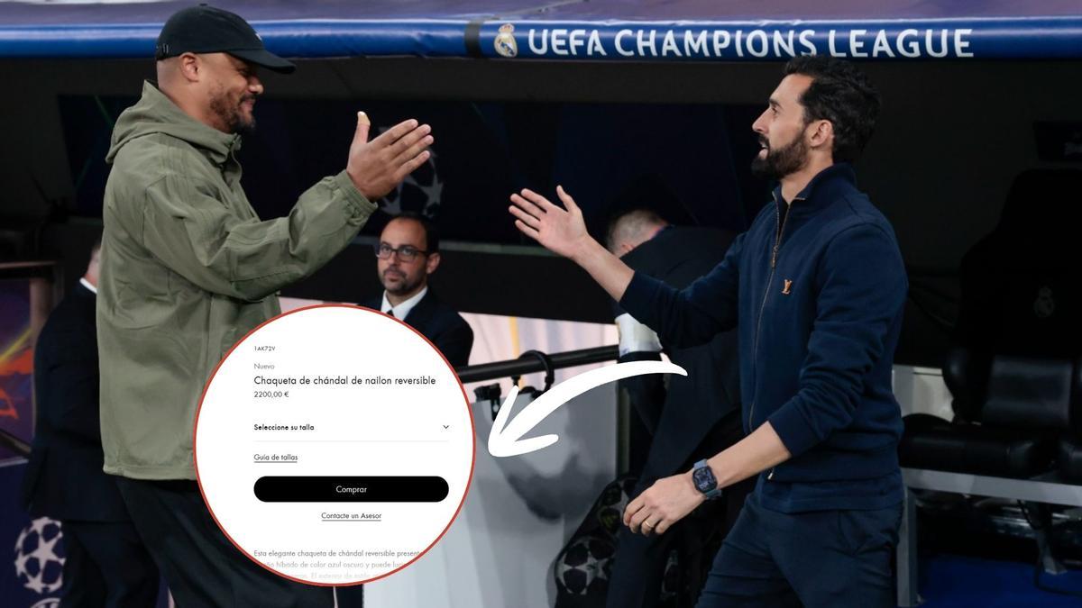 Arbeloa viste Louis Vuitton para el encuentro contra el Bayern