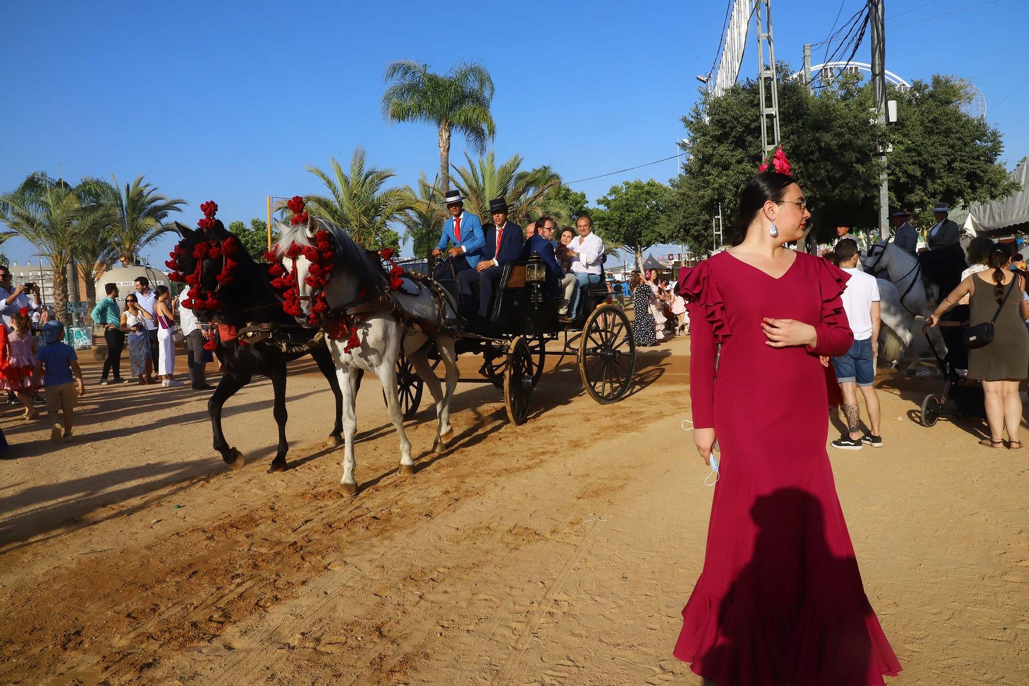 Un paseo de caballos muy exigente