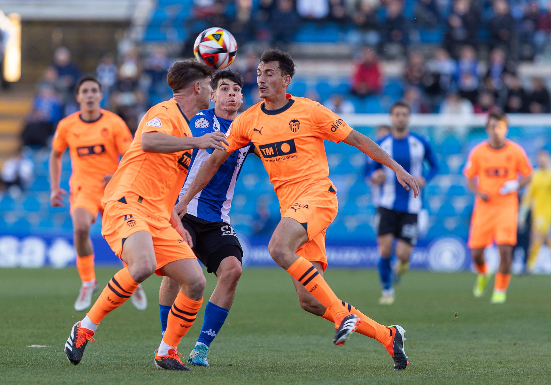 El Hércules no consigue la victoria frente al Valencia Mestalla