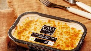Plato de canelones de la firma catalana Casa Mas
