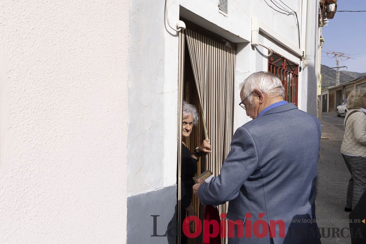 Corporación, Cofradía y Bandos realizan la 'Pedimenta' en Caravaca