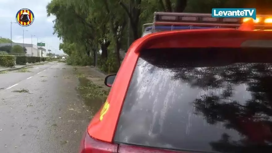 El Consorcio Provincial de Bomberos de Valencia hace balance tras las lluvias