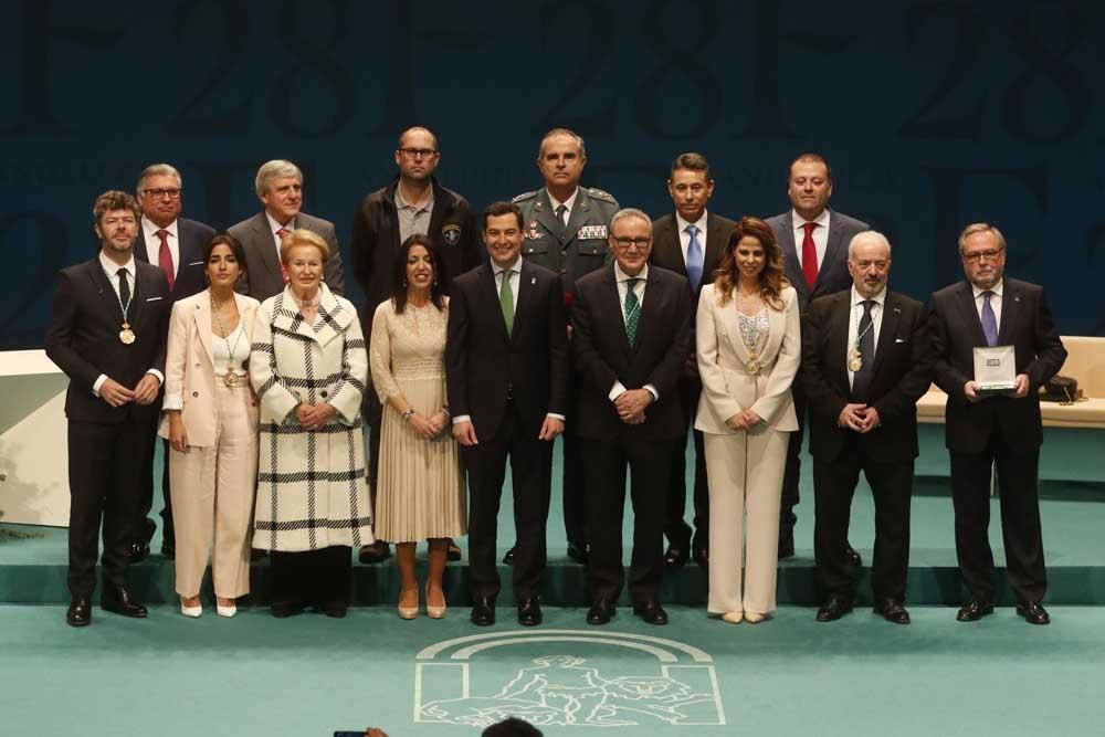 Las medallas del día de Andalucía en fotos