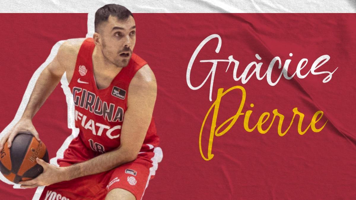 El Bàsquet Girona le dijo adiós a Pierre Oriola