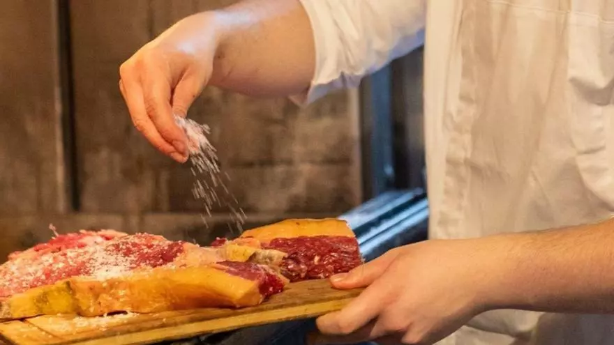El chuletón que conquista Santiago