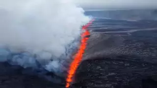 Entra en erupción un volcán en Islandia por duodécima vez en los últimos cinco años | vídeo