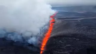 Entra en erupción un volcán en Islandia por duodécima vez en los últimos cinco años