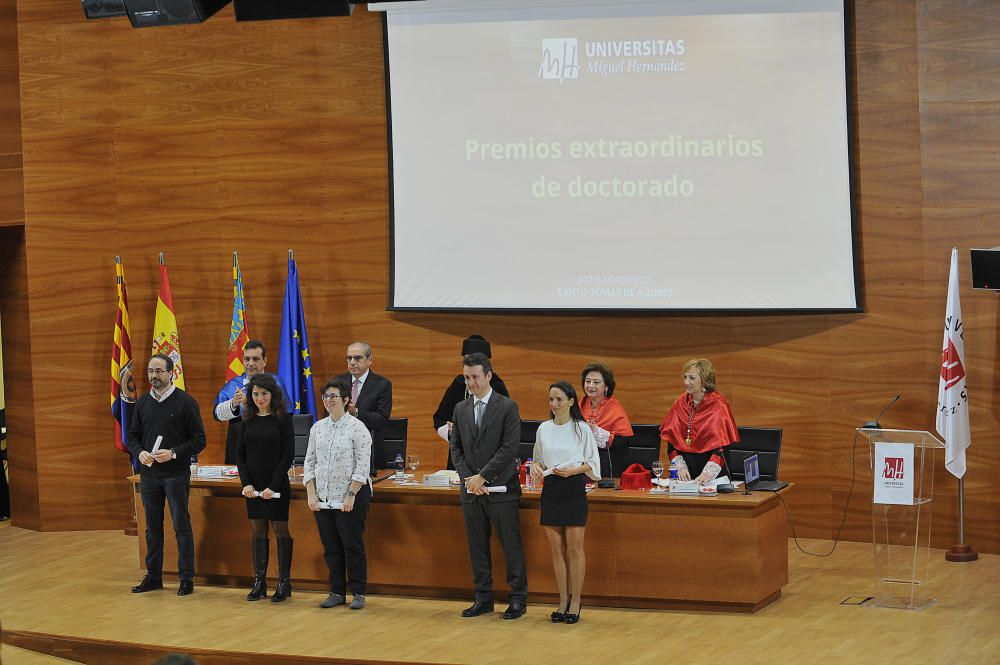 Acto de Santo Tomás de Aquino en la UMH