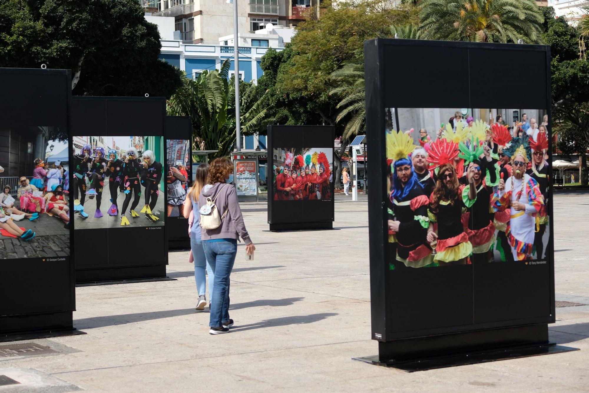 Exposición con fotos del Carnaval en el Parque Santa Catalina