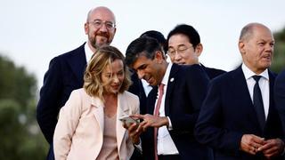 El Papa, Milei y China, el cóctel del segundo día del G7 en Italia