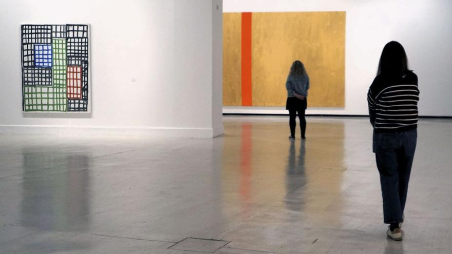 El CAC Málaga sumerge a los visitantes en la obra minimalista de Günther Förg